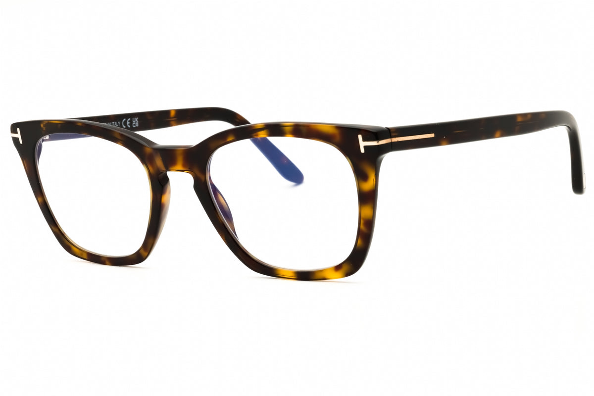 Tom Ford FT5736-B-052 dark havana Rectangular Eyeglasses 50mm Eyeglasses