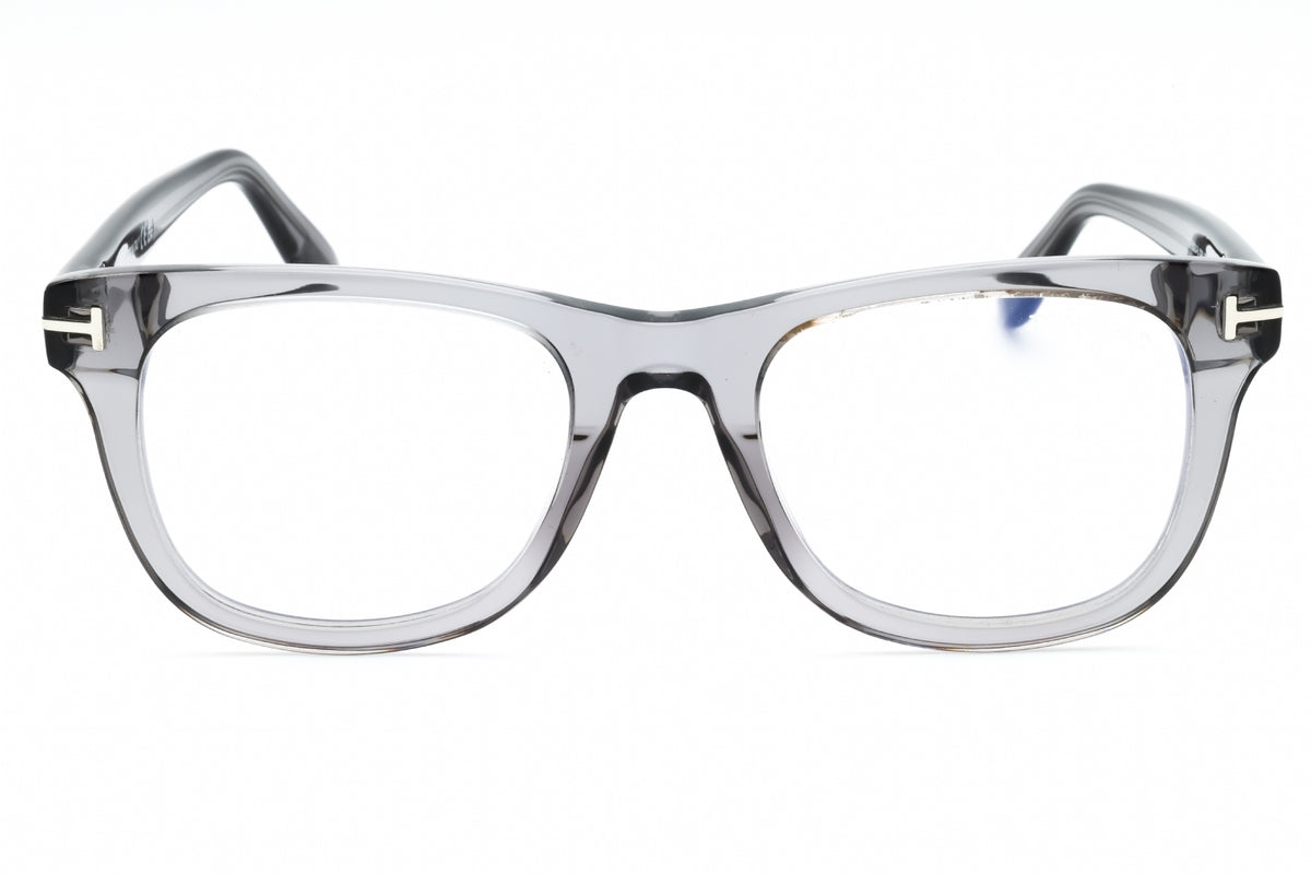 Tom Ford FT5820-B-020 grey Rectangular Eyeglasses 50mm Eyeglasses