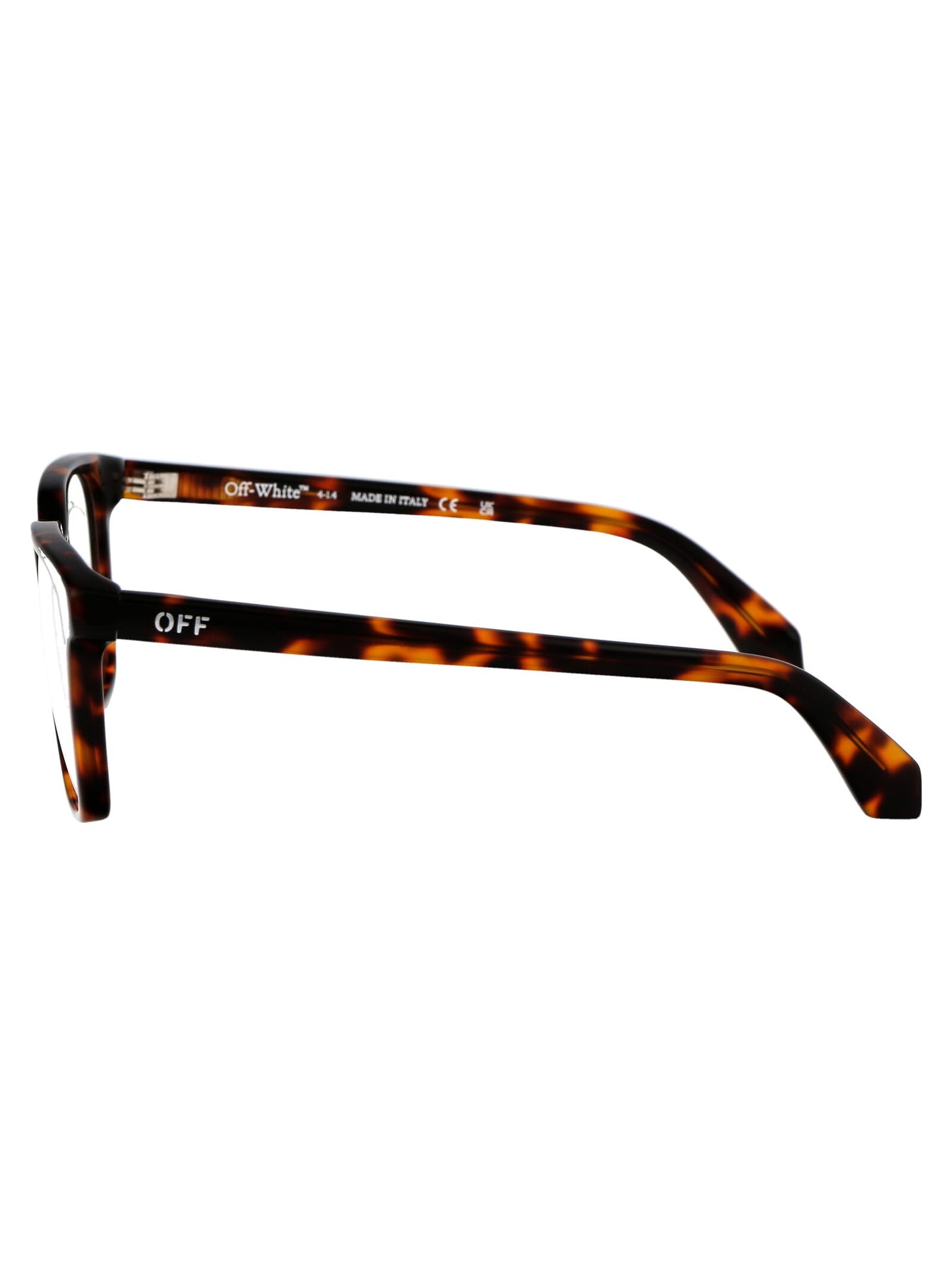 Off-White Style 38 Havana Blue Block Light 54mm New Eyeglasses