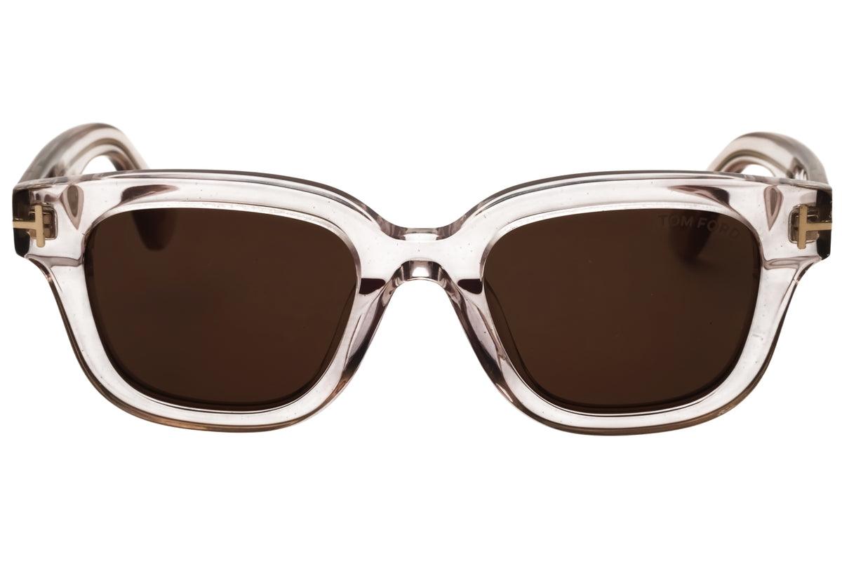 Tom Ford FT1274-D-72E shiny pink Rectangular Sunglasses 49mm Sunglasses