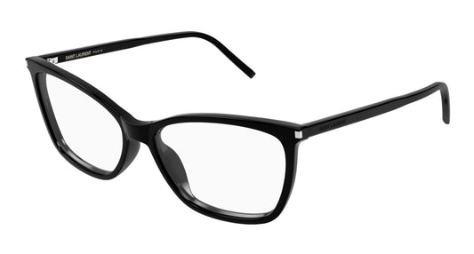 Yves Saint Laurent SL 834-005 Black Cat-Eye Eyeglasses 56mm