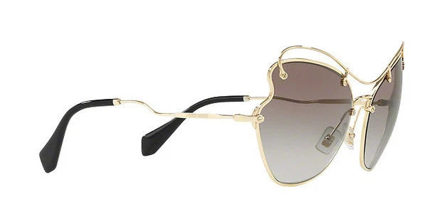 Miu Miu 0MU56RS-ZVN0A7-61 PALE GOLD Butterfly SUNGLASSES 0mm Sunglasses