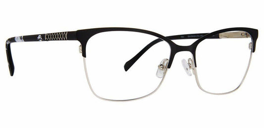 Vera Bradley Tiana Black Bandana Ditsy 5216 52mm New Eyeglasses