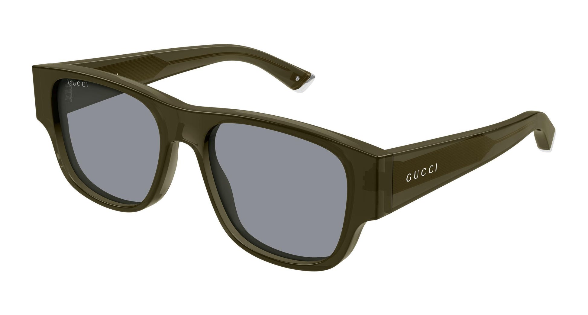 Gucci GG2075S-003 sunglasses in grey frame with grey lenses