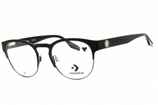 Converse CV3026-001 eyeglasses in matte black frame with clear lenses