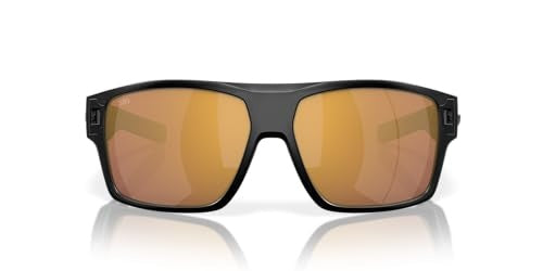 Costa del Mar 06S9034 903432 62 Black Rectangle Sunglasses 0mm Sunglasses
