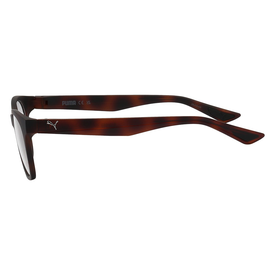 Puma PU0486o-002 Havana Rectangle Eyeglasses 53mm