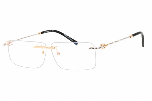 Charriol PC75098-C03 eyeglasses in shiny gold frame with clear lenses