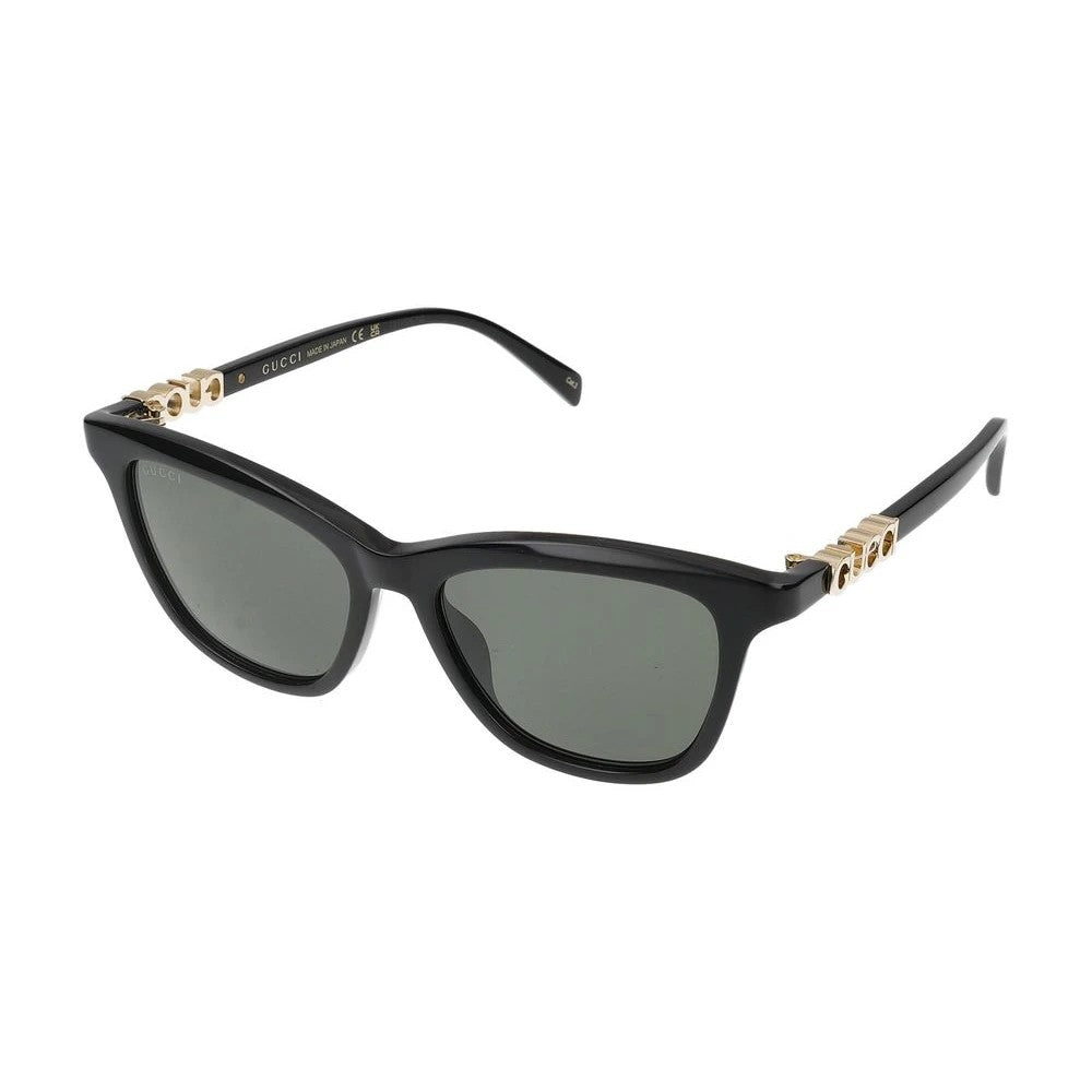 Gucci GG2032S-001 Black Cat Eye Sunglasses 52mm Sunglasses