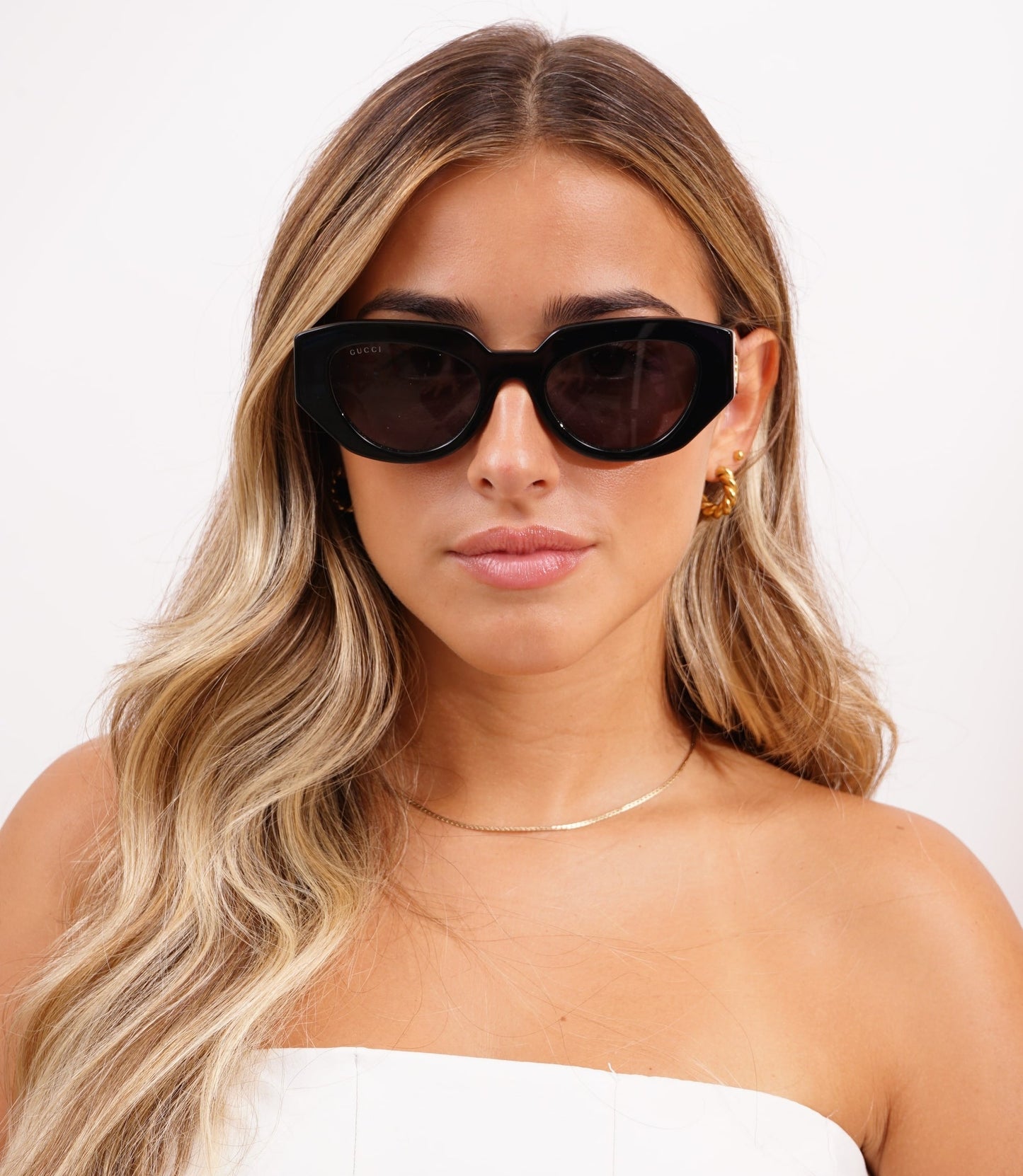 Gucci GG1421S-001 51mm New Sunglasses