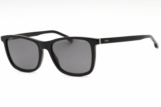 Hugo Boss BOSS 1299/U/S-0807 M9 BLACK Rectangular Sunglasses 55mm