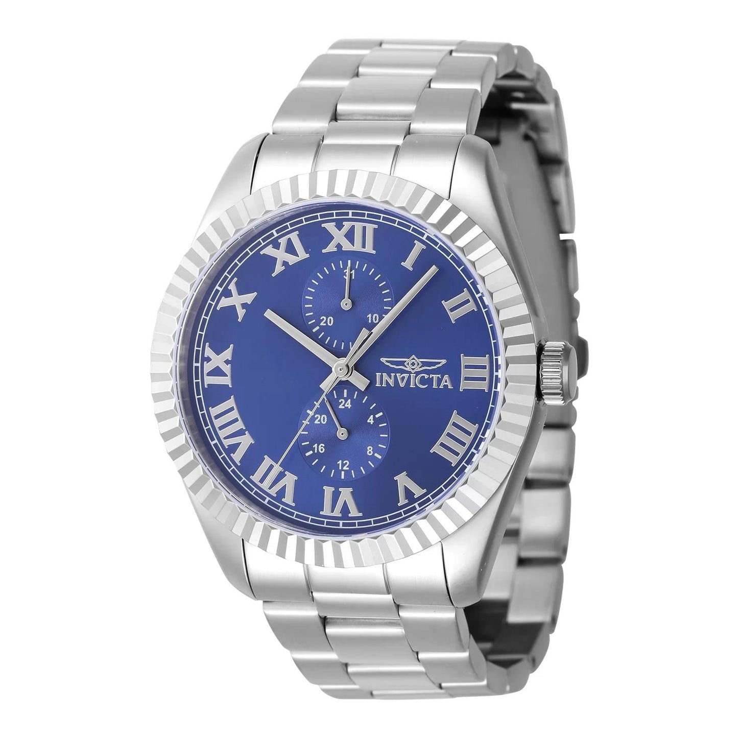 Invicta 47423 47423 Watch - Blue Dial Stainless Steel Band
