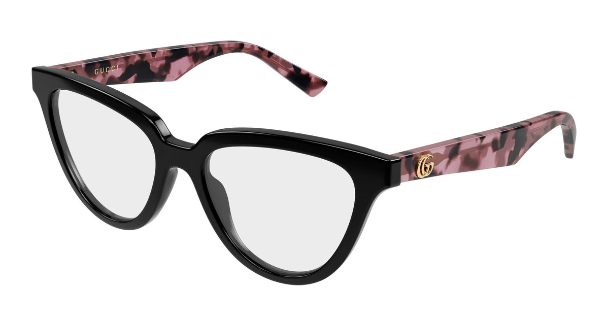 Gucci GG2179o-003 eyeglasses in pink frame with clear lenses
