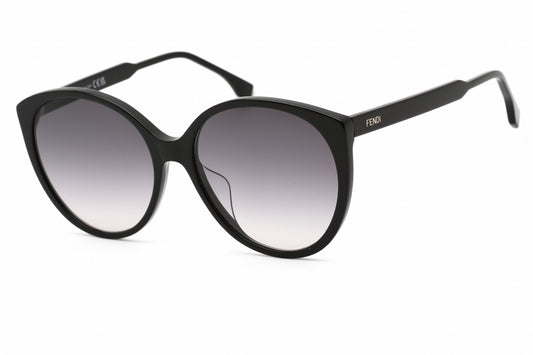 Fendi FE40029U-01B 59mm New Sunglasses