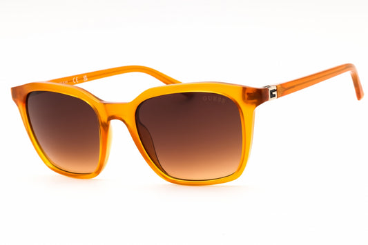 Guess GU00170-44F sunglasses in orange frame with gradient brown lenses