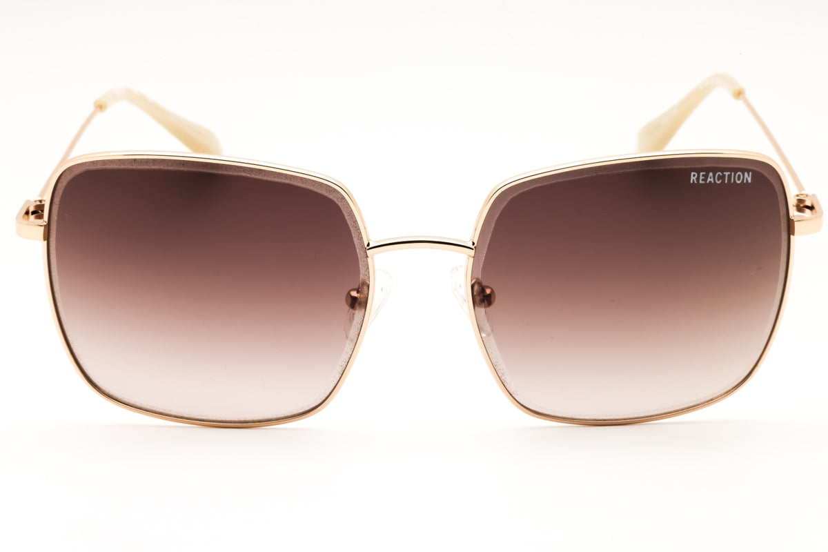 Kenneth Cole Reaction KC1393-32F gold Rectangular Sunglasses 60mm Sunglasses