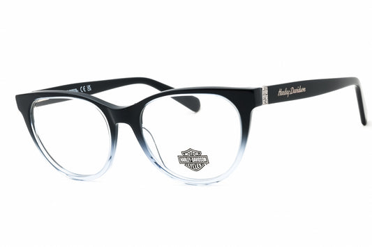 Harley Davidson HD50056-092 eyeglasses in blue frame with clear lenses