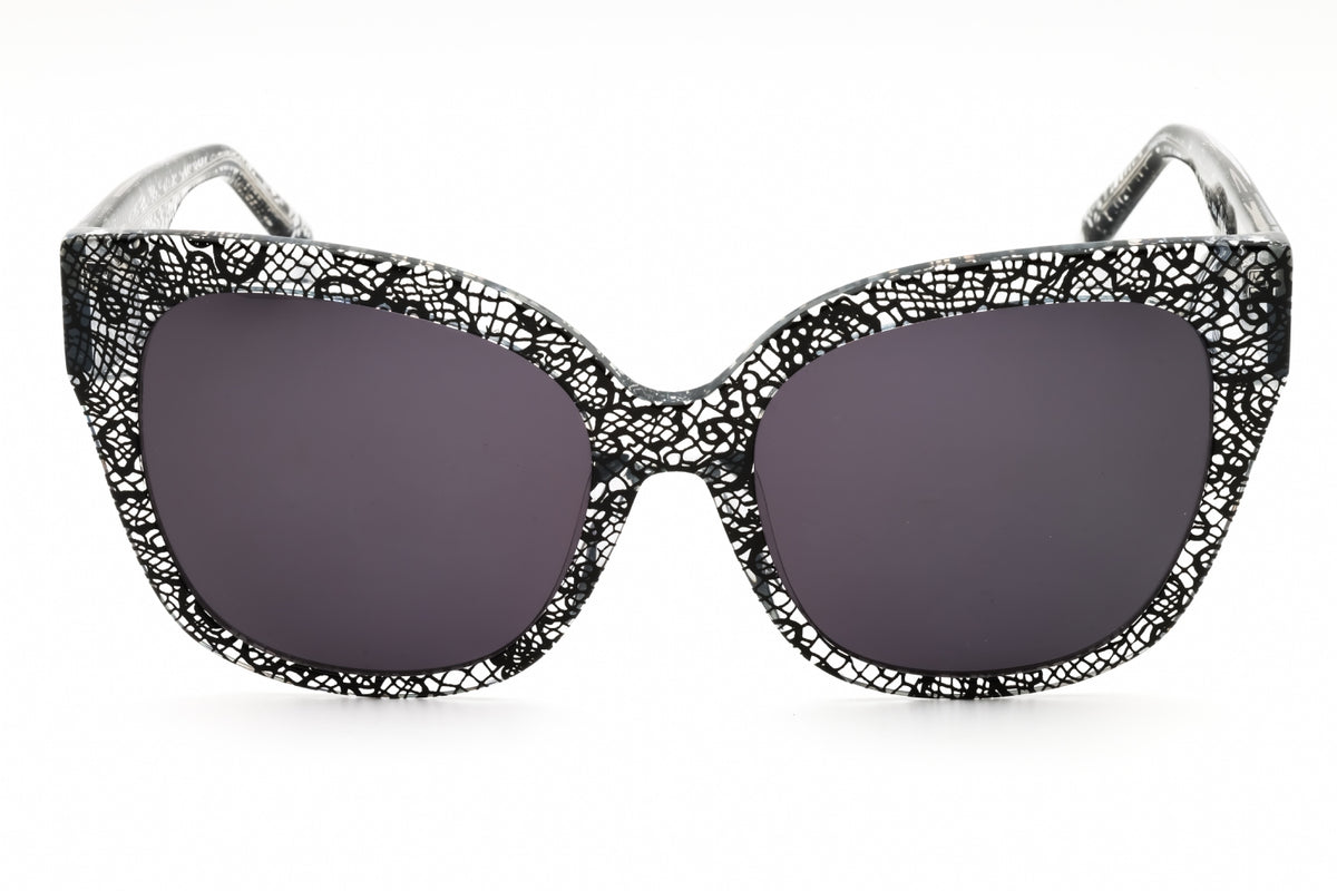 Bebe BB7248-011 JET LACE Rectangular Sunglasses 56mm Sunglasses
