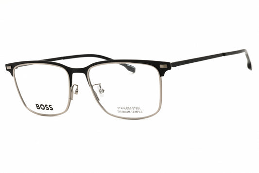 Hugo Boss BOSS 1224/F-0003 00 Black Rectangle Eyeglasses 55mm
