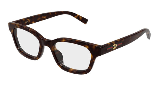 Gucci GG2103oL-006 Havana Square Eyeglasses 53mm