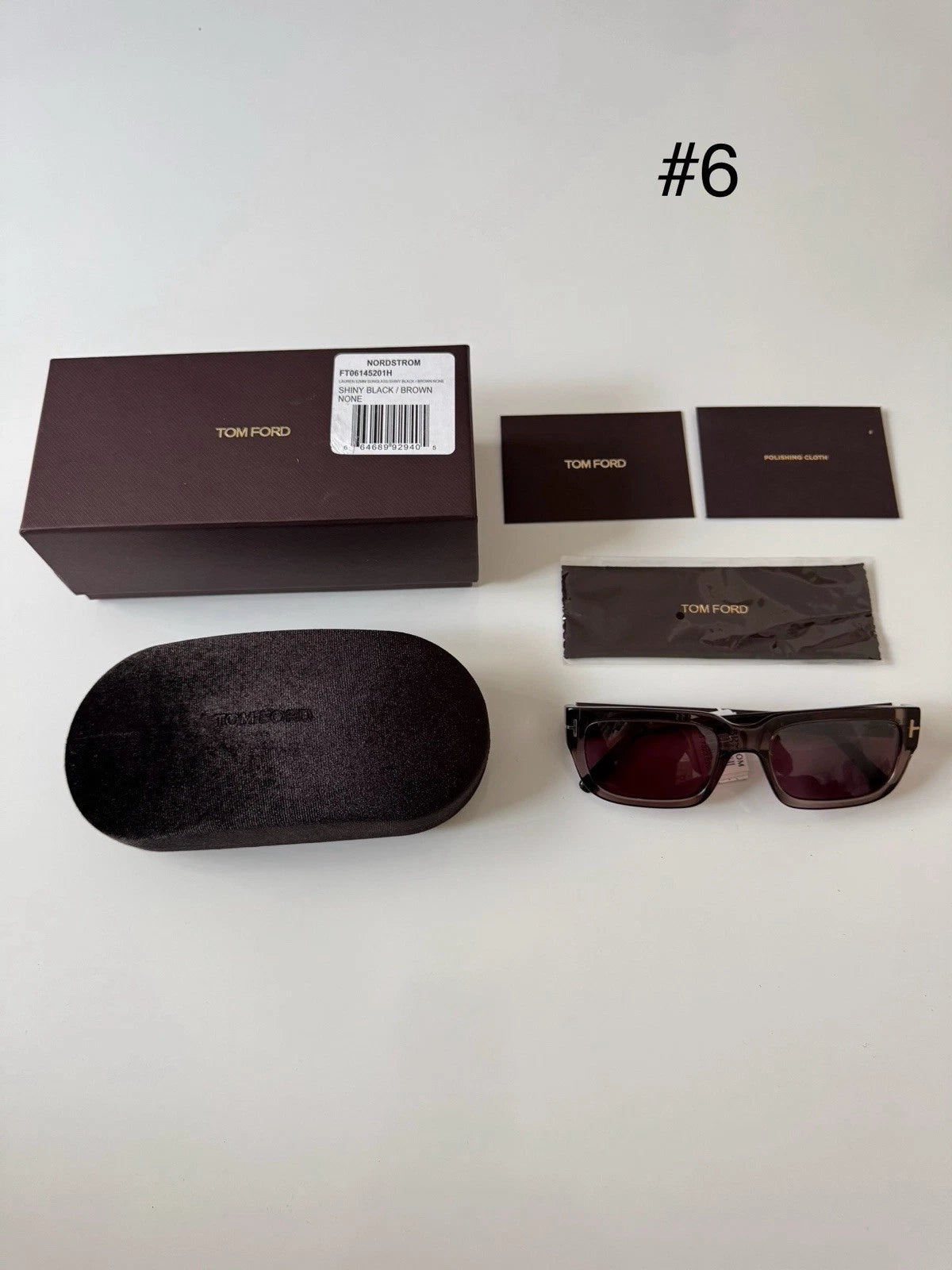 Tom Ford FT1075-45U-54 54mm New Sunglasses
