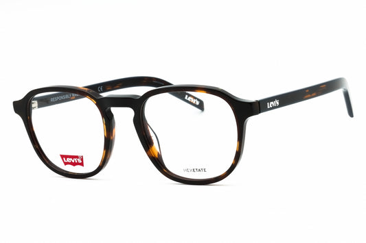Levis LV 1024-0086 00 HAVANA Round Eyeglasses 50mm