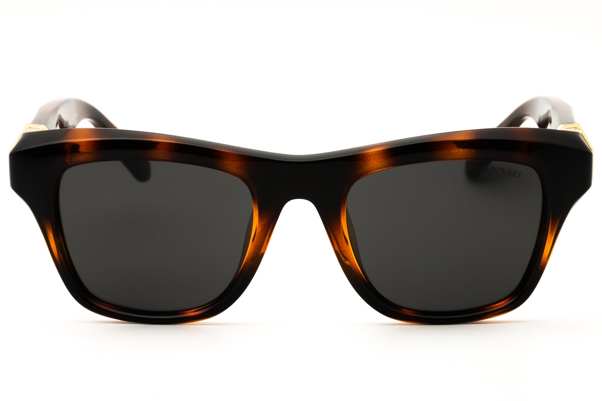 Swarovski SK6056U-100287 Havana Rectangular Sunglasses 50mm Sunglasses