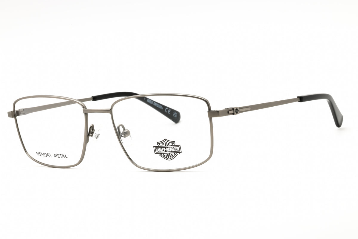 Harley Davidson HD50027-011 matte light nickeltin Rectangular Eyeglasses 55mm
