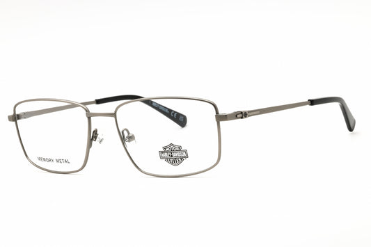 Harley Davidson HD50027-011 matte light nickeltin Rectangular Eyeglasses 55mm