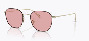 Oliver Peoples 0OV1305-5320-49 Gold Square SUNGLASSES 49mm