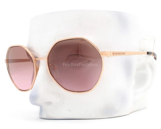 Michael Kors 0MK1072-110814-57 Gold Round SUNGLASSES 57mm Sunglasses