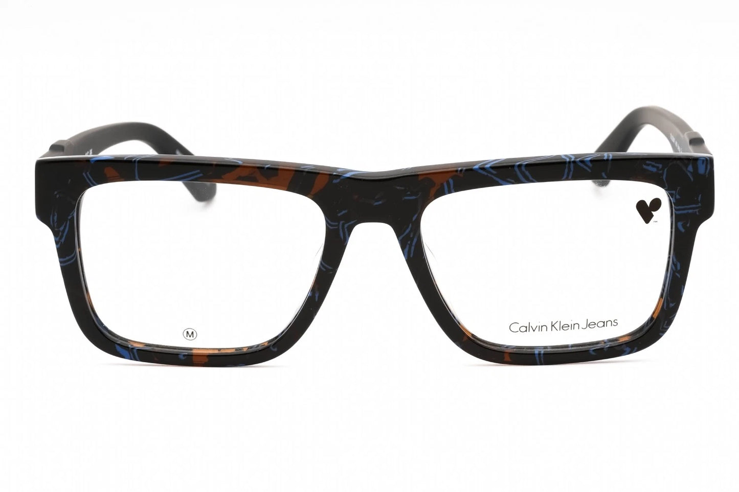 Calvin Klein Jeans CKJ23647-400-54 eyeglasses in blue frame with demo lenses