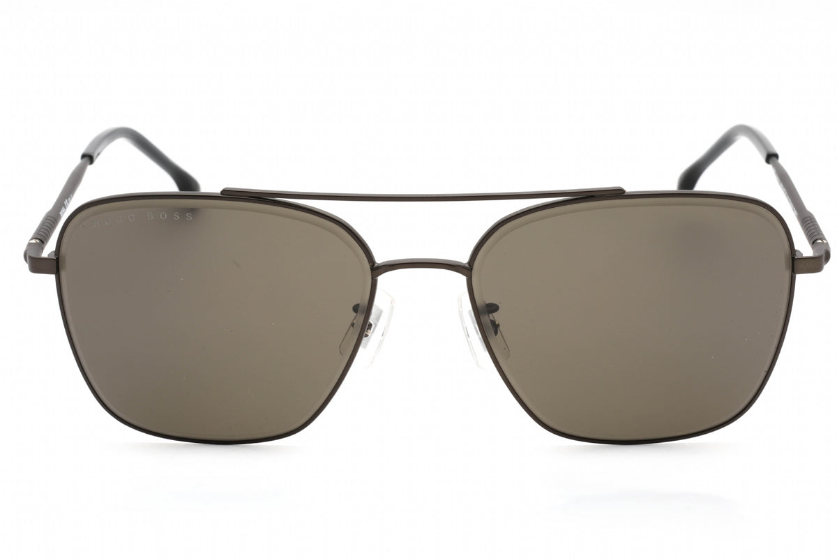 Hugo Boss BOSS 1345/F/SK-0V81 IR DKRUTBLK Rectangular Sunglasses 60mm
