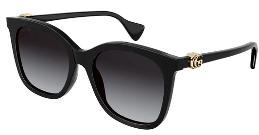 Gucci GG1071S-001 Black Cat Eye Sunglasses 55mm Sunglasses