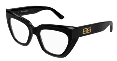 Balenciaga BB0238o-001 50mm New Eyeglasses