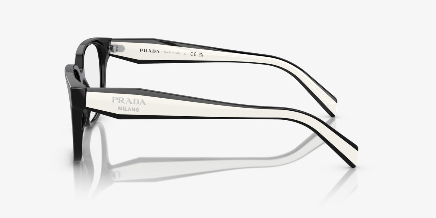 Prada 0PR 17ZVF-1AB1O1 55mm New Eyeglasses