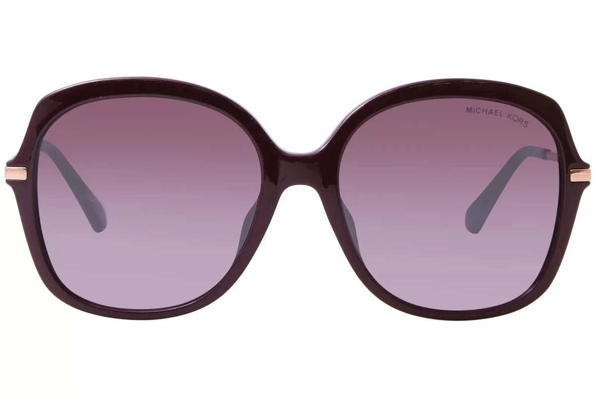Michael Kors 0MK2149U-33446X-56 Red Rectangle SUNGLASSES 56mm Sunglasses