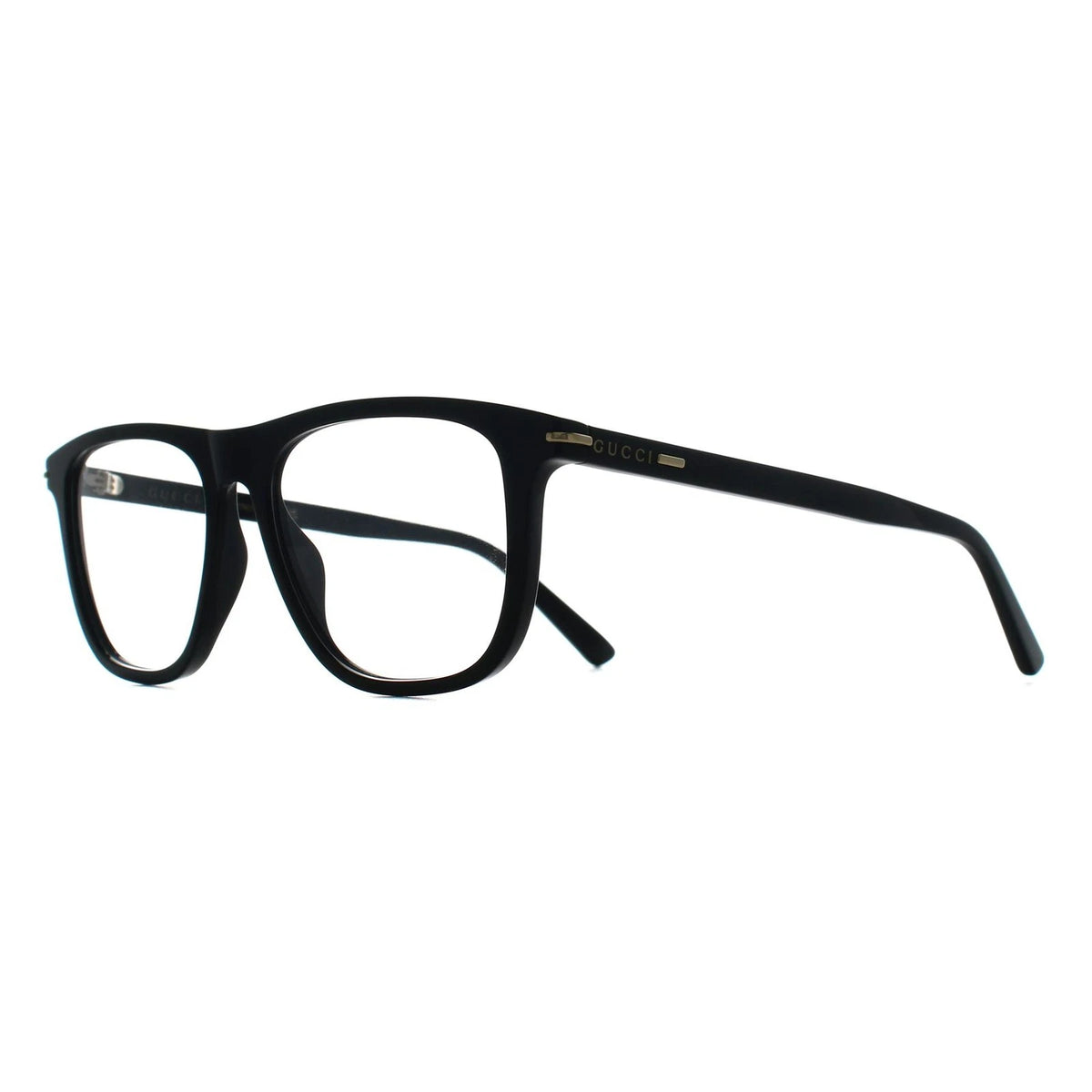 Gucci GG2130O-001 Black Rectangular Eyeglasses 53mm Eyeglasses