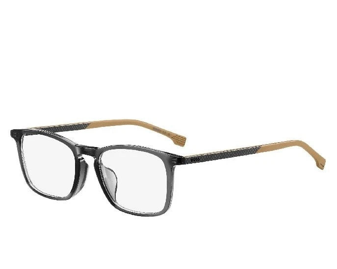 Hugo Boss BOSS1716/F-KB7-52 Grey Rectangle Eyeglasses 52mm Eyeglasses