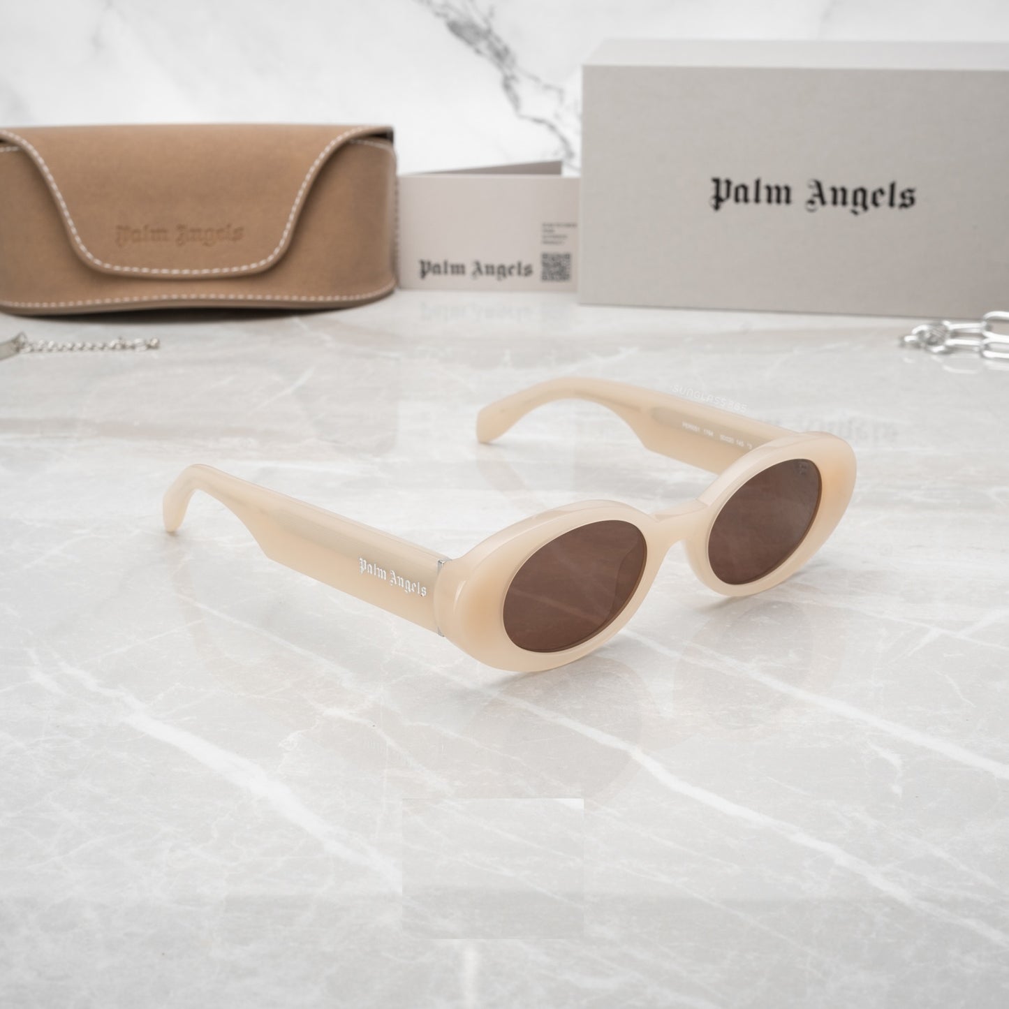 Palm Angels PERI051S24PLA0011764 50mm New Sunglasses