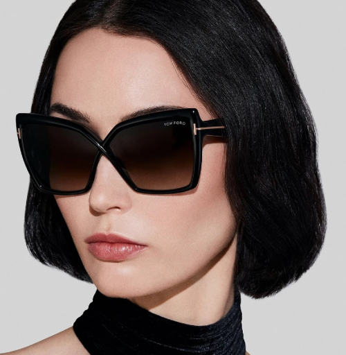 Tom Ford FT1195-01B-63 63mm New Sunglasses