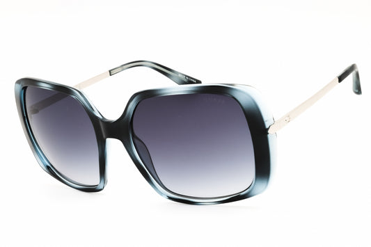 Guess GU7780-92B sunglasses in blue frame with gradient smoke lenses