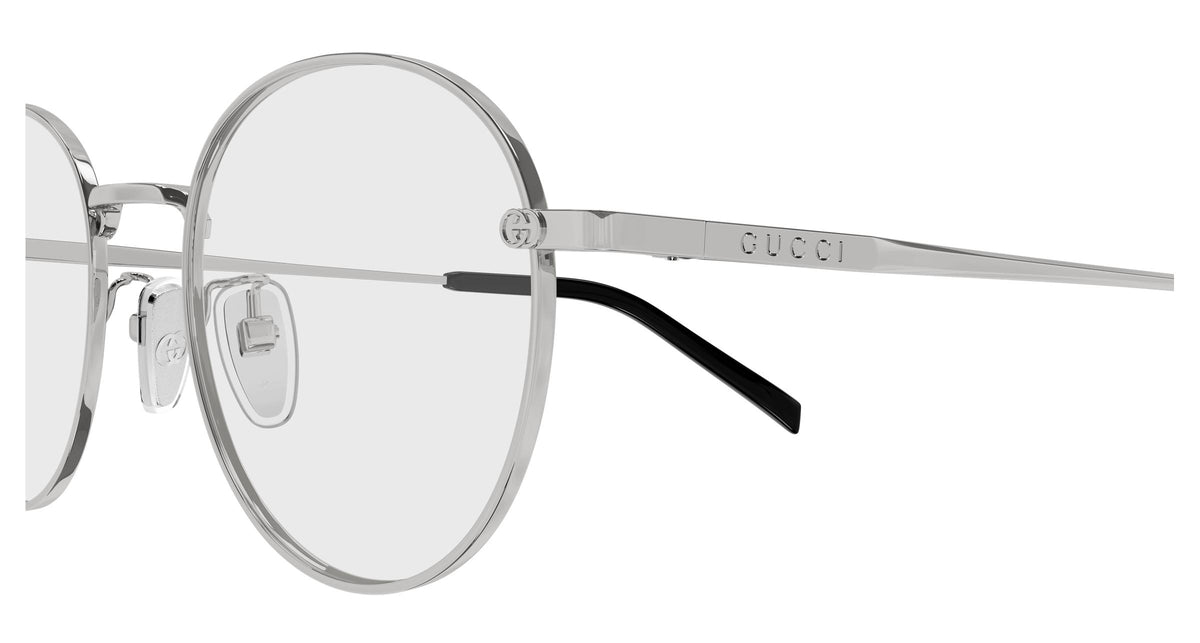 Gucci GG2004oA-003 eyeglasses in grey frame with clear lenses