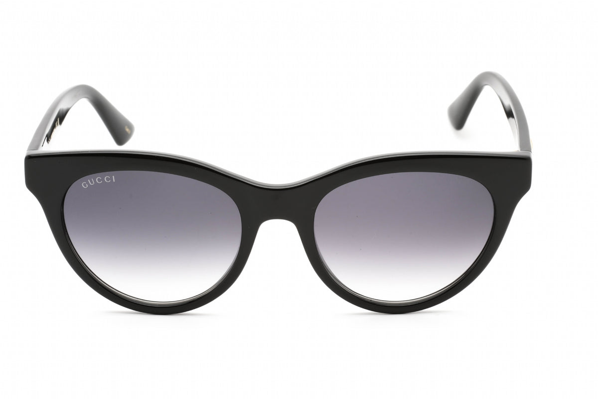 Gucci GG0763S-001 Black Cat eye Sunglasses 53mm Sunglasses