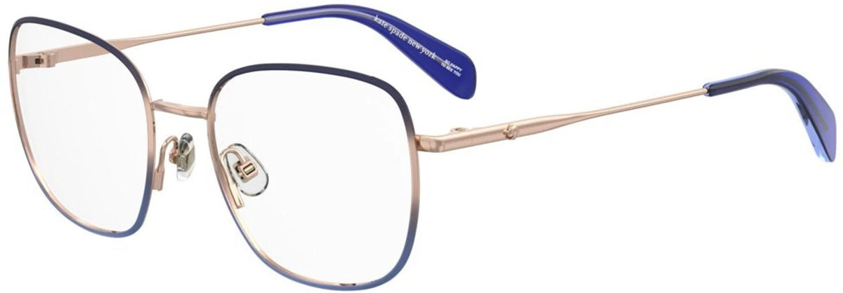 Kate Spade KSNIKI2/G/T-BR0-52 Blue Rectangle Eyeglasses 52mm Eyeglasses