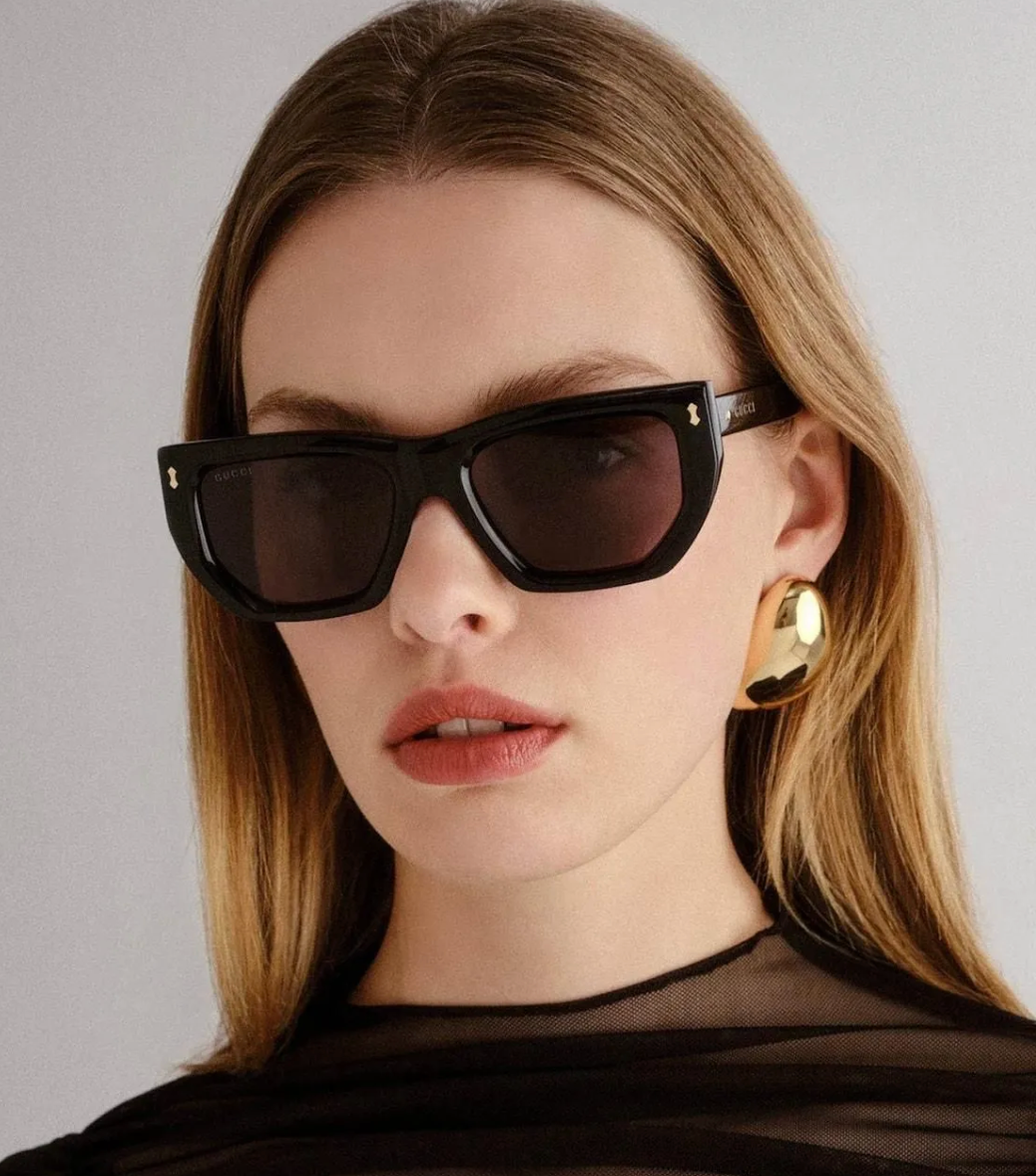 GUCCI GG1520S-001 53mm New Sunglasses