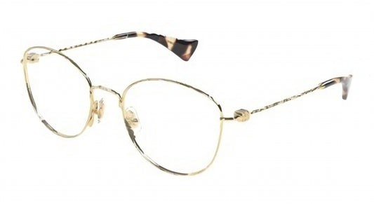 Valentino VG0064o-002 eyeglasses in gold frame with clear lenses