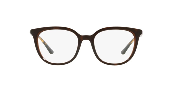 Dolce Gabbana 0DG5080-3185-50 Havana Transparent Brown Square EYEGLASSES 0mm Eyeglasses