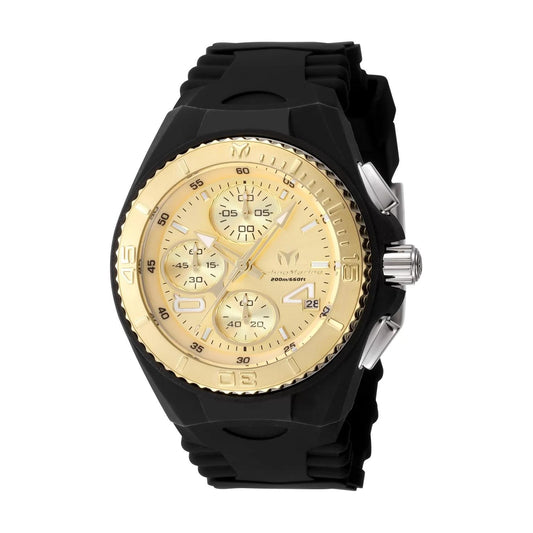 TechnoMarine TM-125001 TM-125001 Watch - Gold Dial Silicone Band