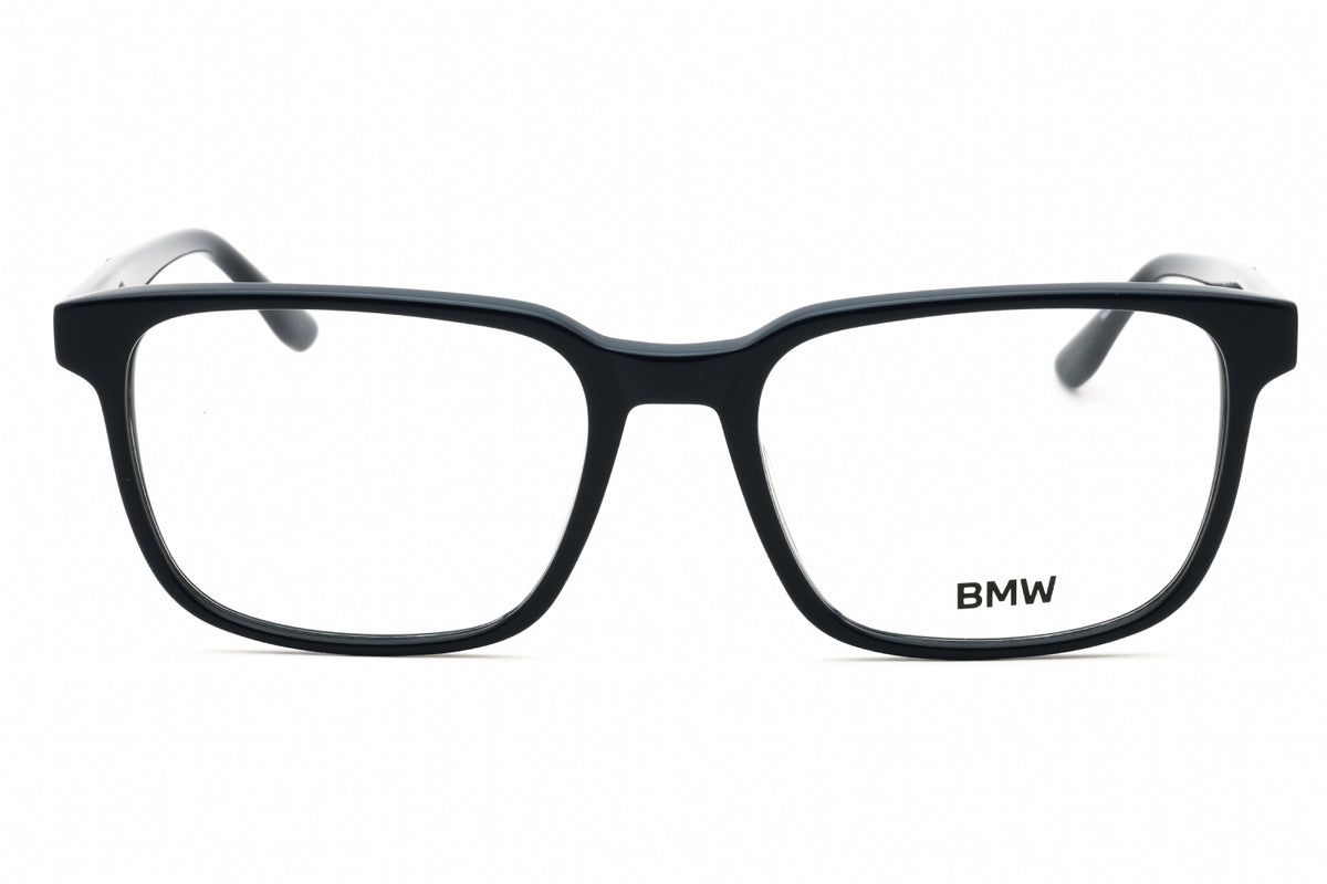 BMW BW5084-H-091 matte blue Rectangular Eyeglasses 55mm